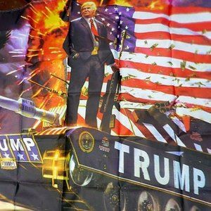 Trump banner